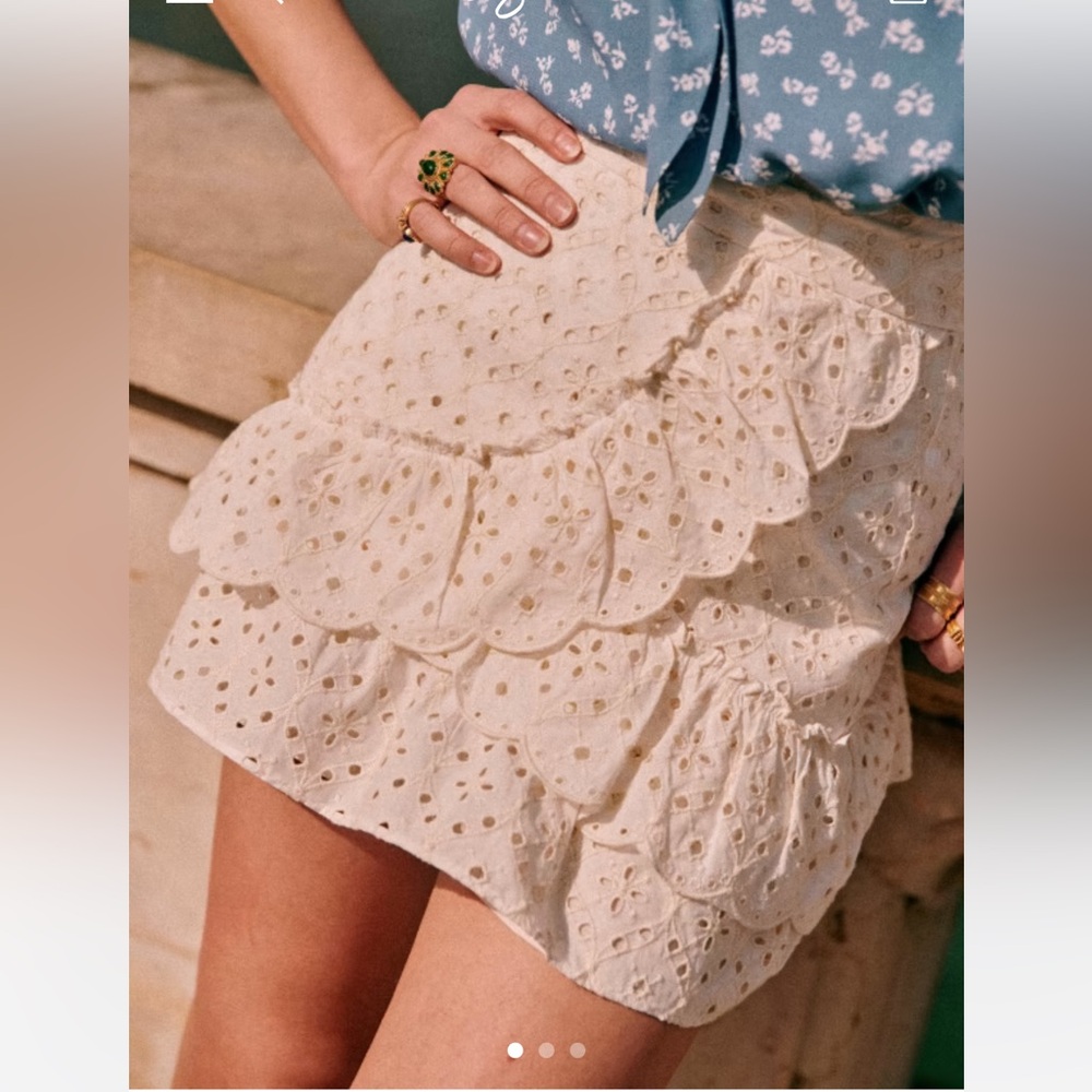 NWOT Sezane Corina Skirt